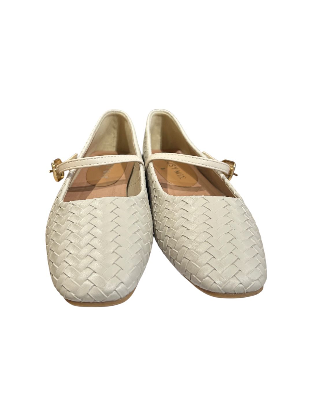 Ballerina beige intrecciata V_RY121B