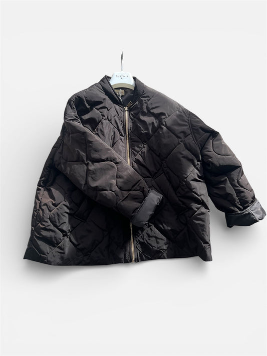 Giubbino trapuntato moro V_SMXMORO