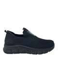 Slip-on nera in tessuto - V_0415N