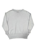 Maglione girocollo basic svasato V_8262
