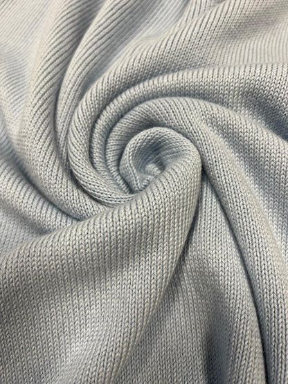 Maglioncino girocollo in cotone traforato V_8262