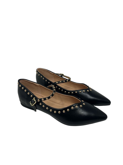 Ballerina sacchetto con borchie V_ZA03NE