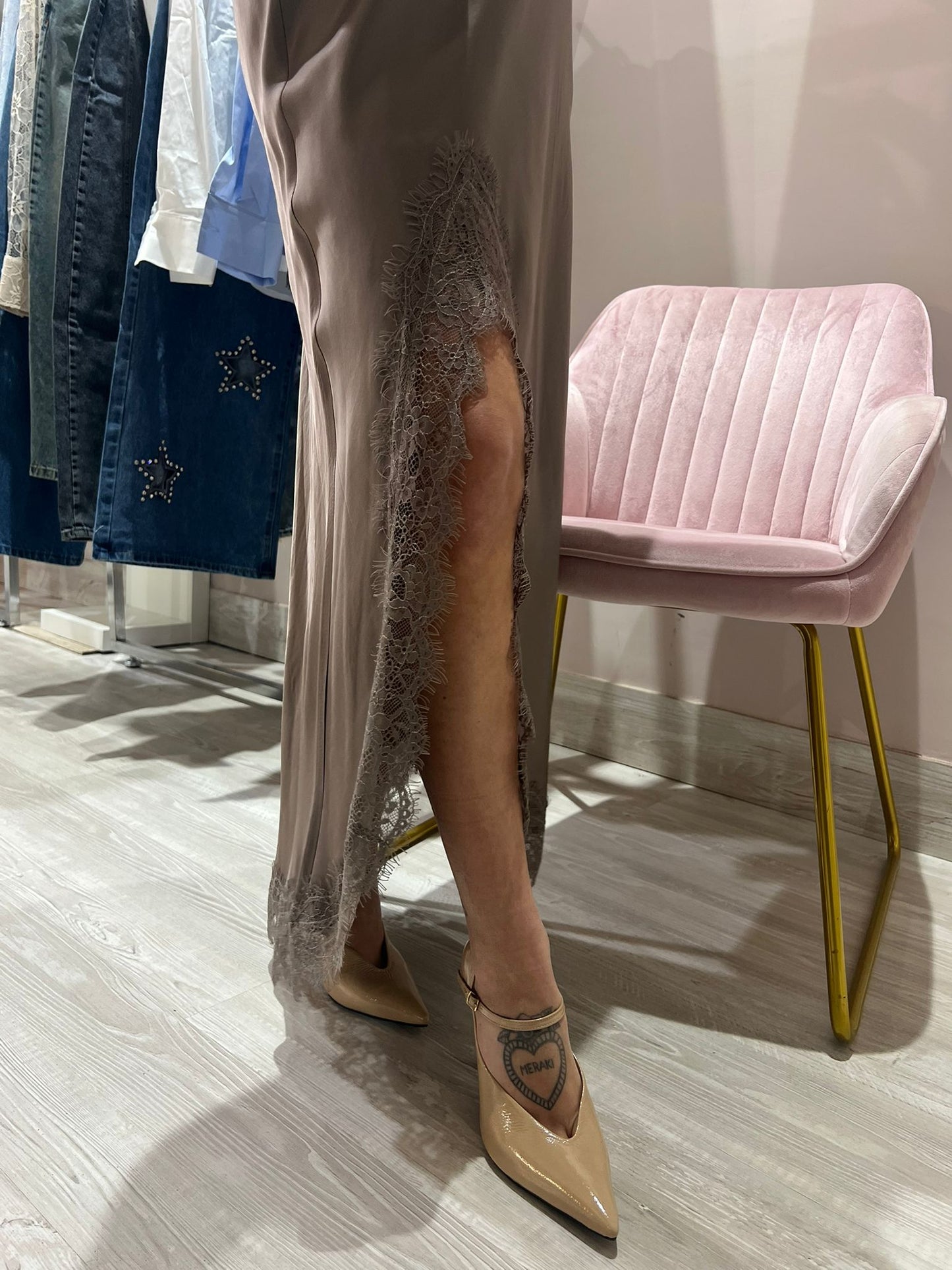 Gonna fango lunga con spacco V_SK1012