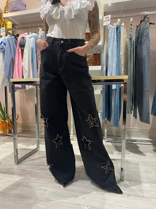 Jeans nero star V_7250N