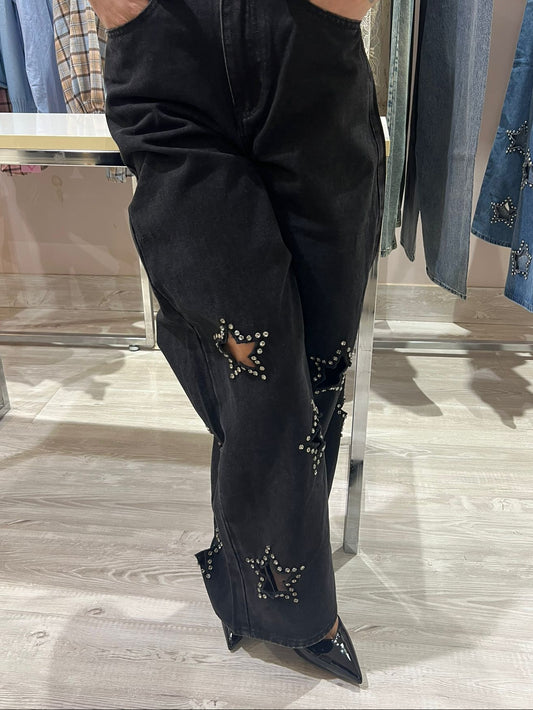 Jeans nero star V_7250N