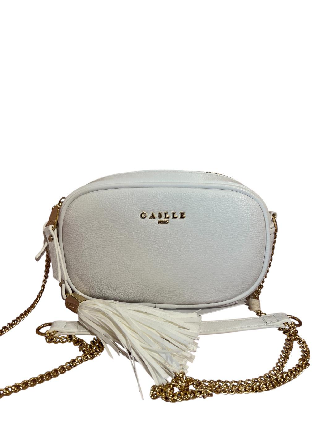 Gaelle mini camera bag bianco V_GAC3053B