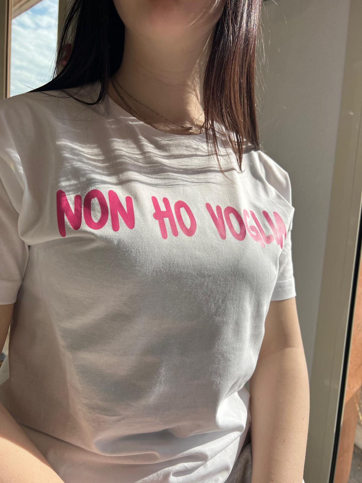 T-shirt Non ho voglia V_TSH36