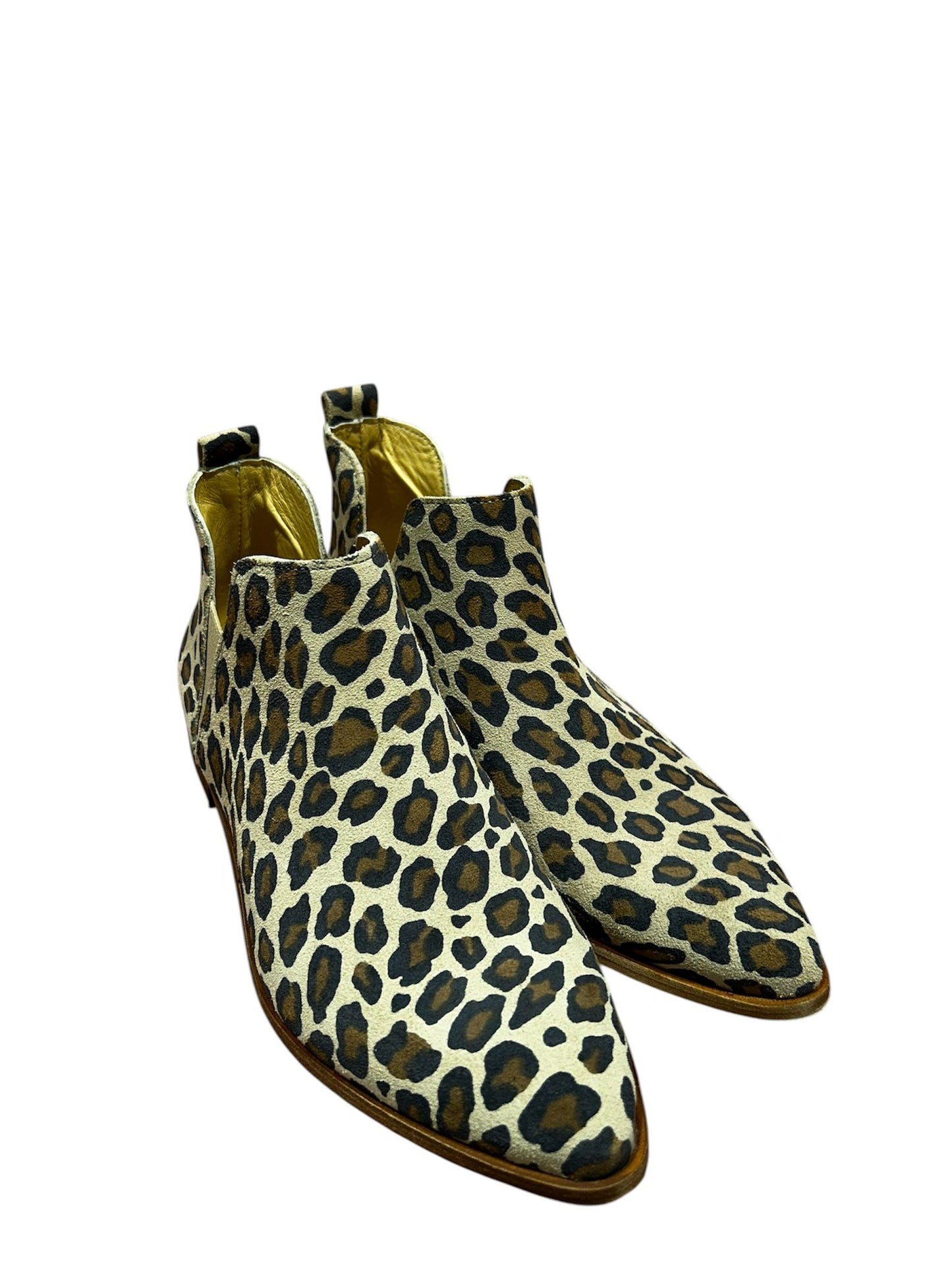 Stivaletto basso stampa leopardo V_201LEO