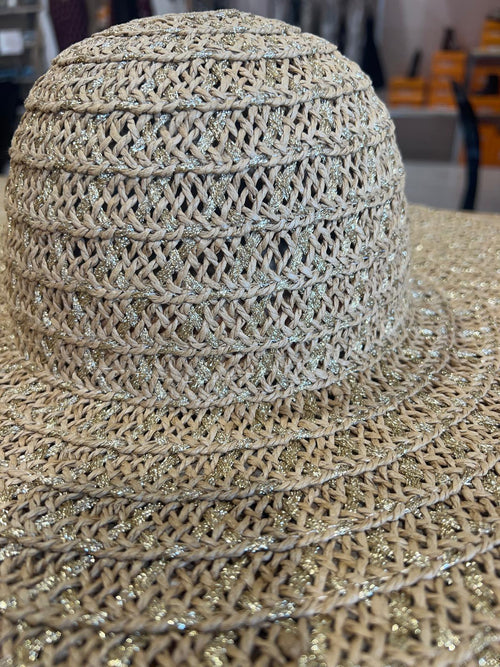 Cappello intrecciato mare V_CAO004G