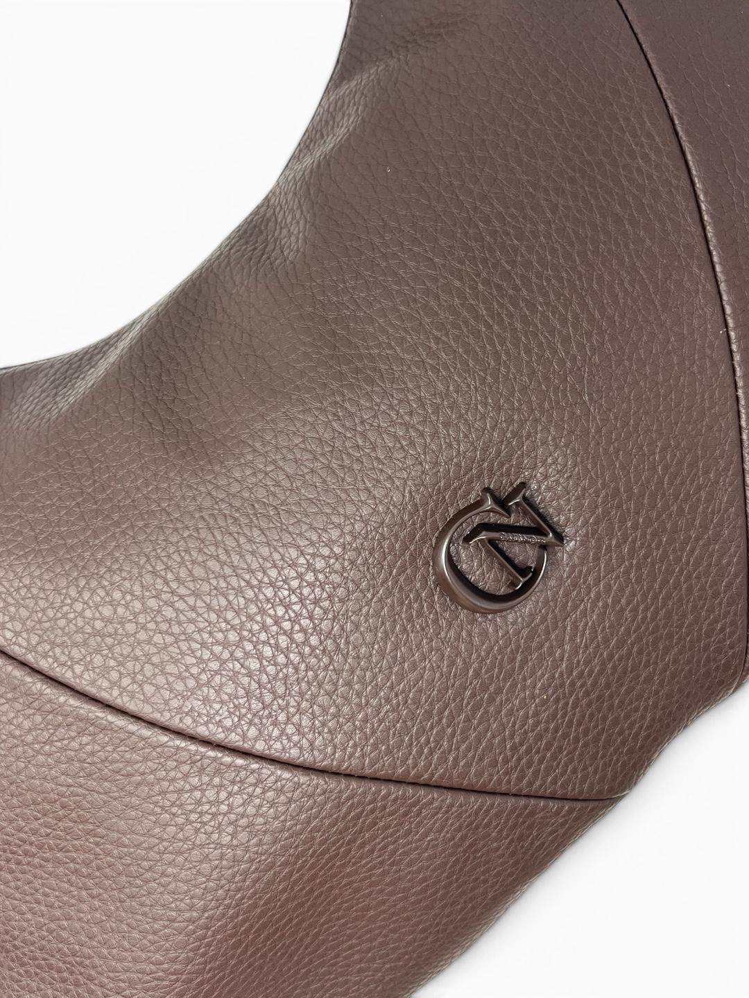 Borsa a sacca morbida marrone - V_BC1101