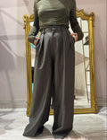 Pantalone con pences khaki Glamorous V_KA7719