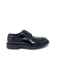 Scarpa elegante derby uomo nere con cucitura punta -909NE