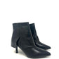 Tronchetto in pelle tacco 75 -A0825NE