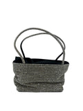 Mini bag in strass con manico morbido - 27250