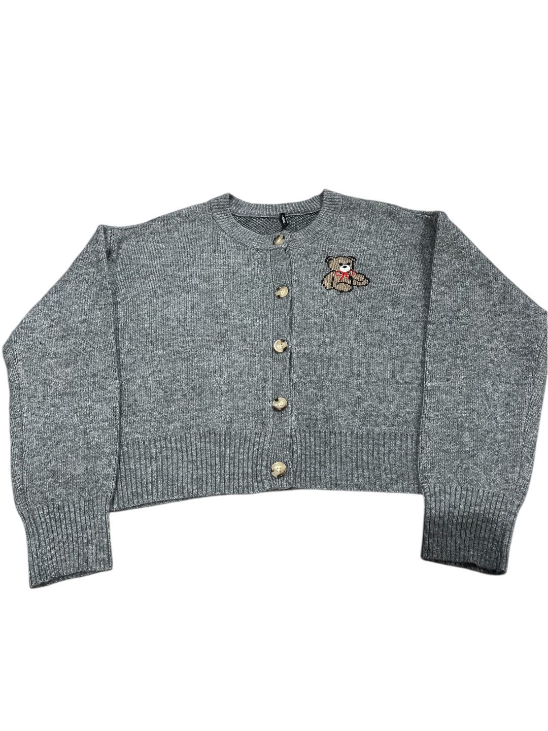 Cardigan Teddy Grigio - TEDDY