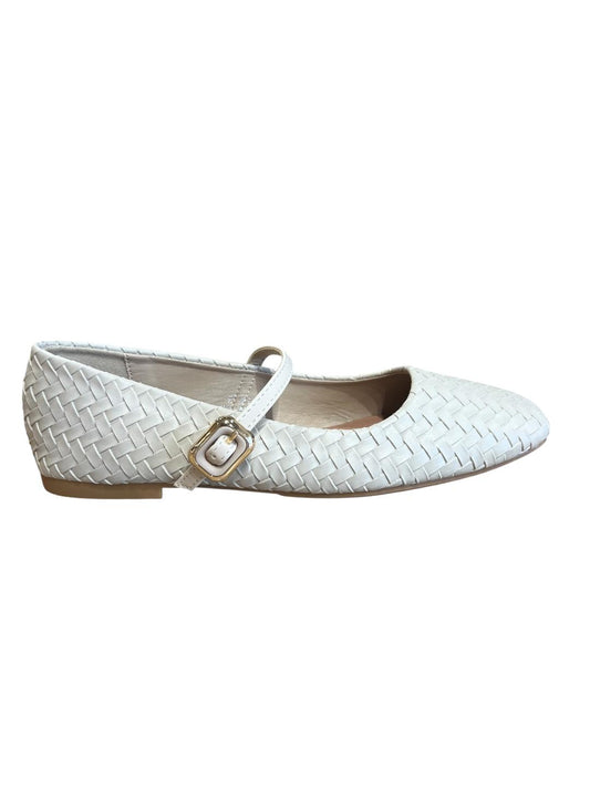 Ballerina beige intrecciata V_RY121B