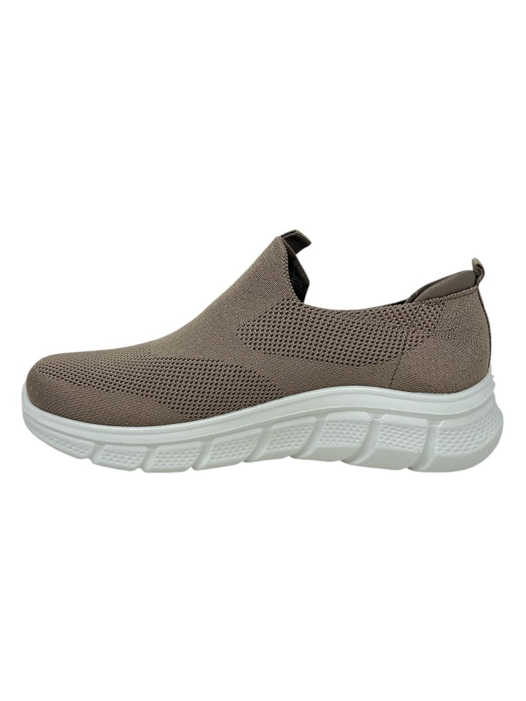 Slip-on kaki in tessuto - V_0415K