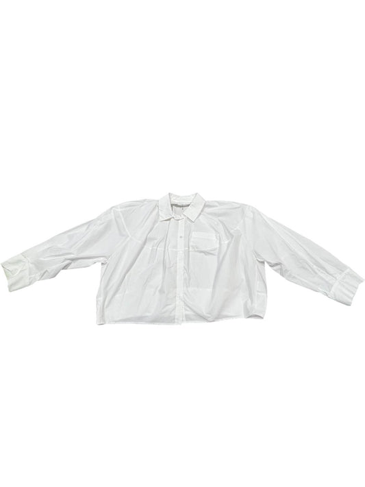 Camicia cropped cotone - V_2641