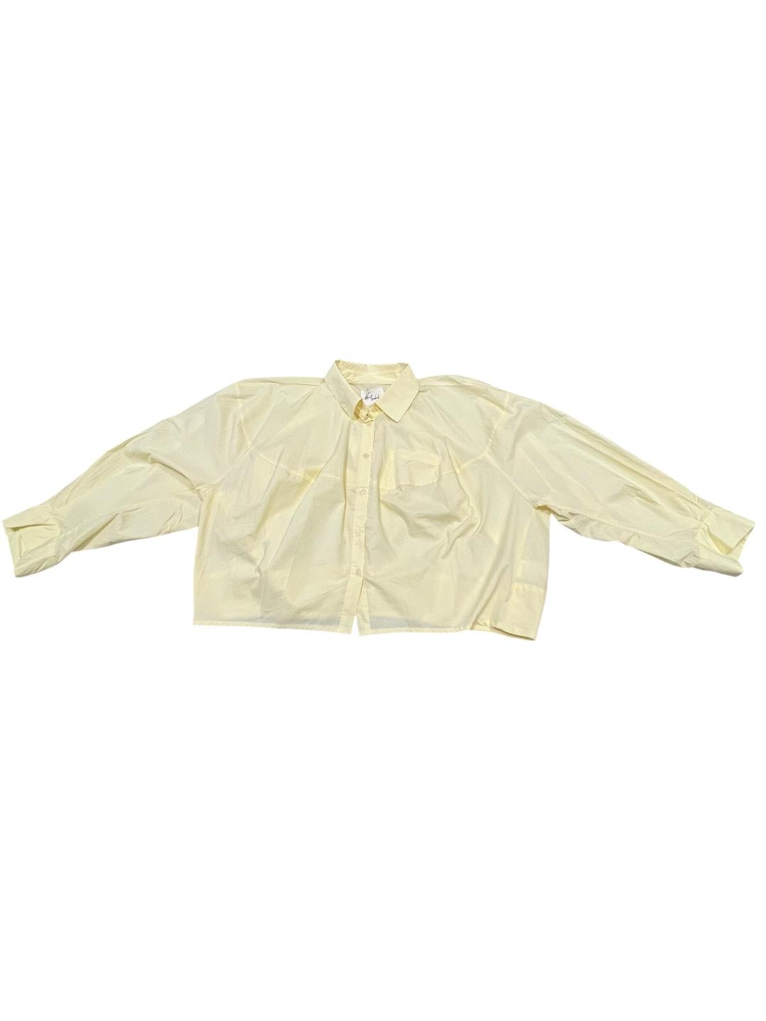 Camicia cropped cotone - V_2641