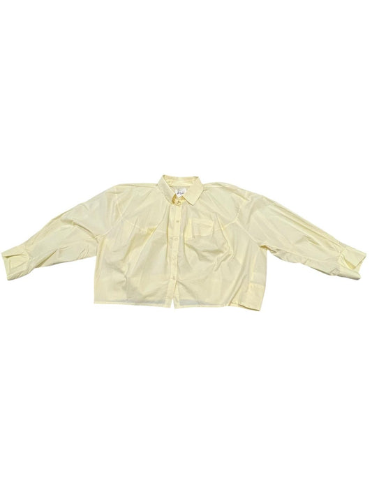 Camicia cropped cotone - V_2641