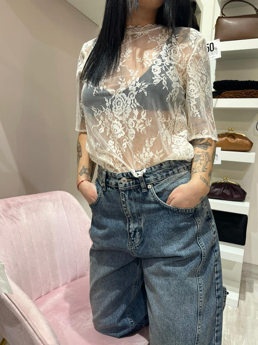 Maglia scatola crema V_PP369