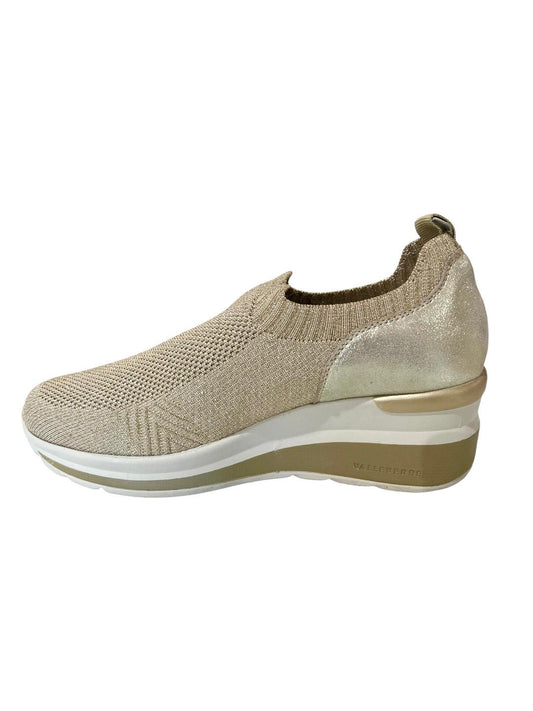 Sneaker in tessuto gold Valleverde V_VVCA15