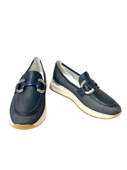 Mocassino traforato con dettaglio Valleverde V_36041V