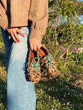 Mocassino leopardato in pelle V_A0601LE