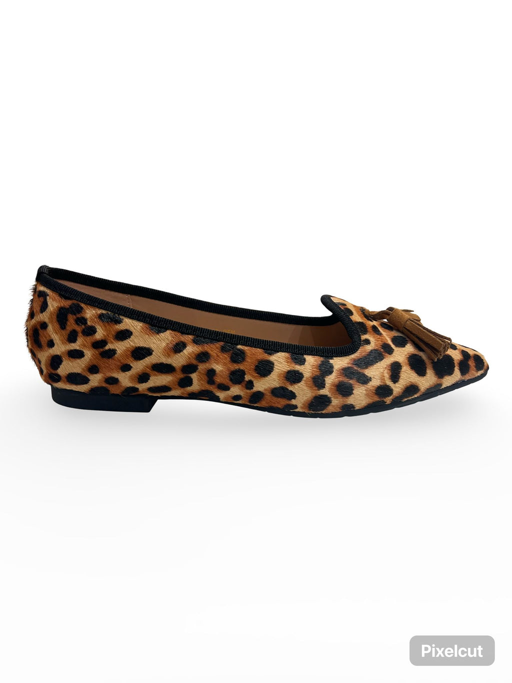 Ballerine leopardate con nappa V_A0325ML