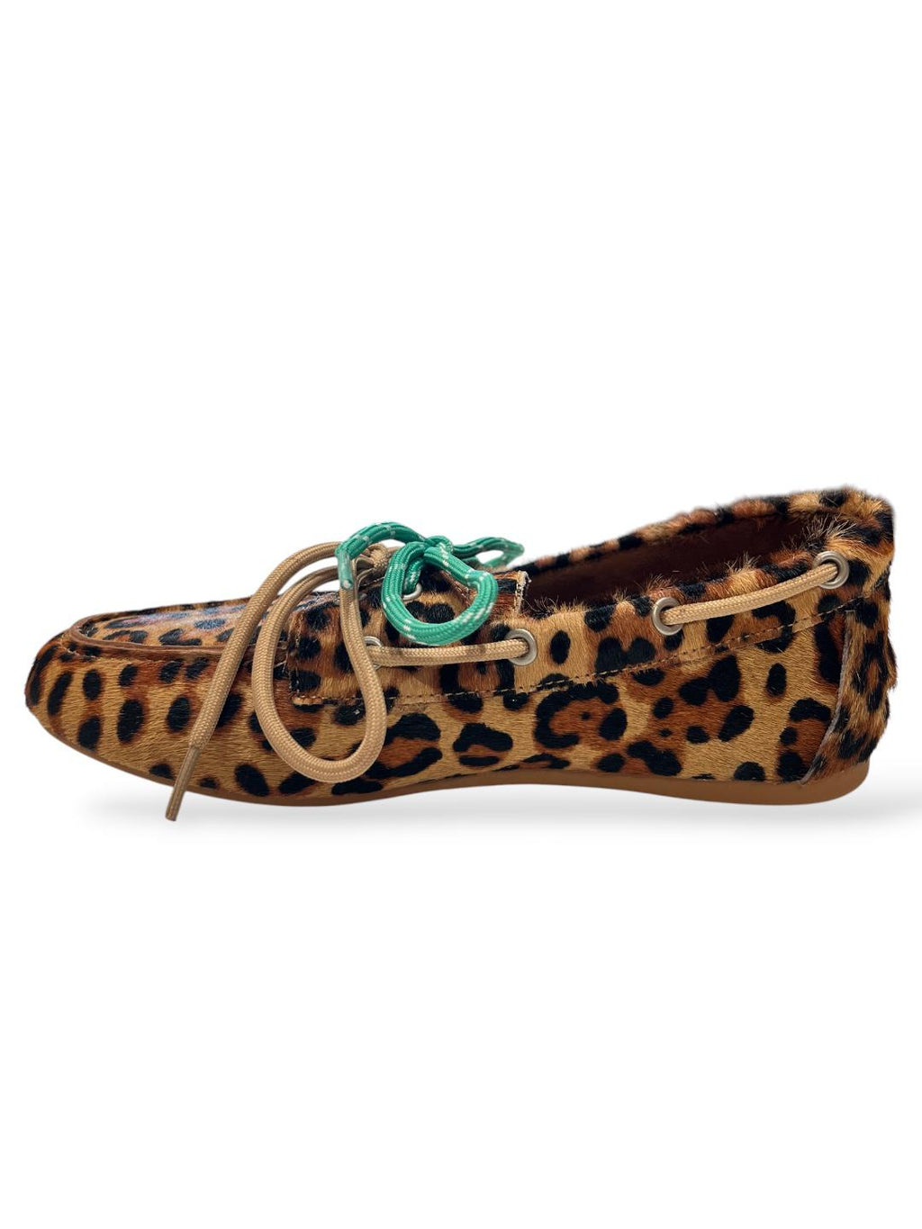 Mocassino leopardato in pelle V_A0601LE