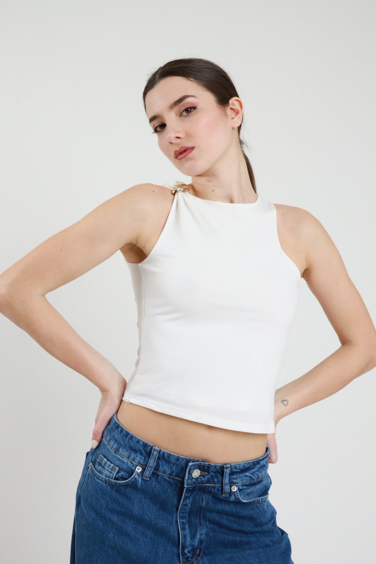 Top latte + accessorio V_B453L