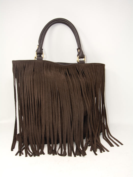 Shopper con frange -JUNGLE