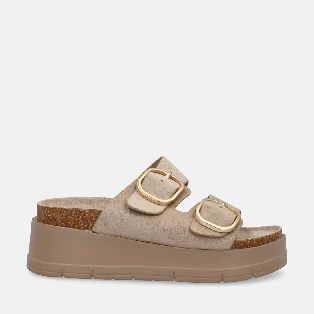 Ciabatta slipper beige camoscio V_GW412