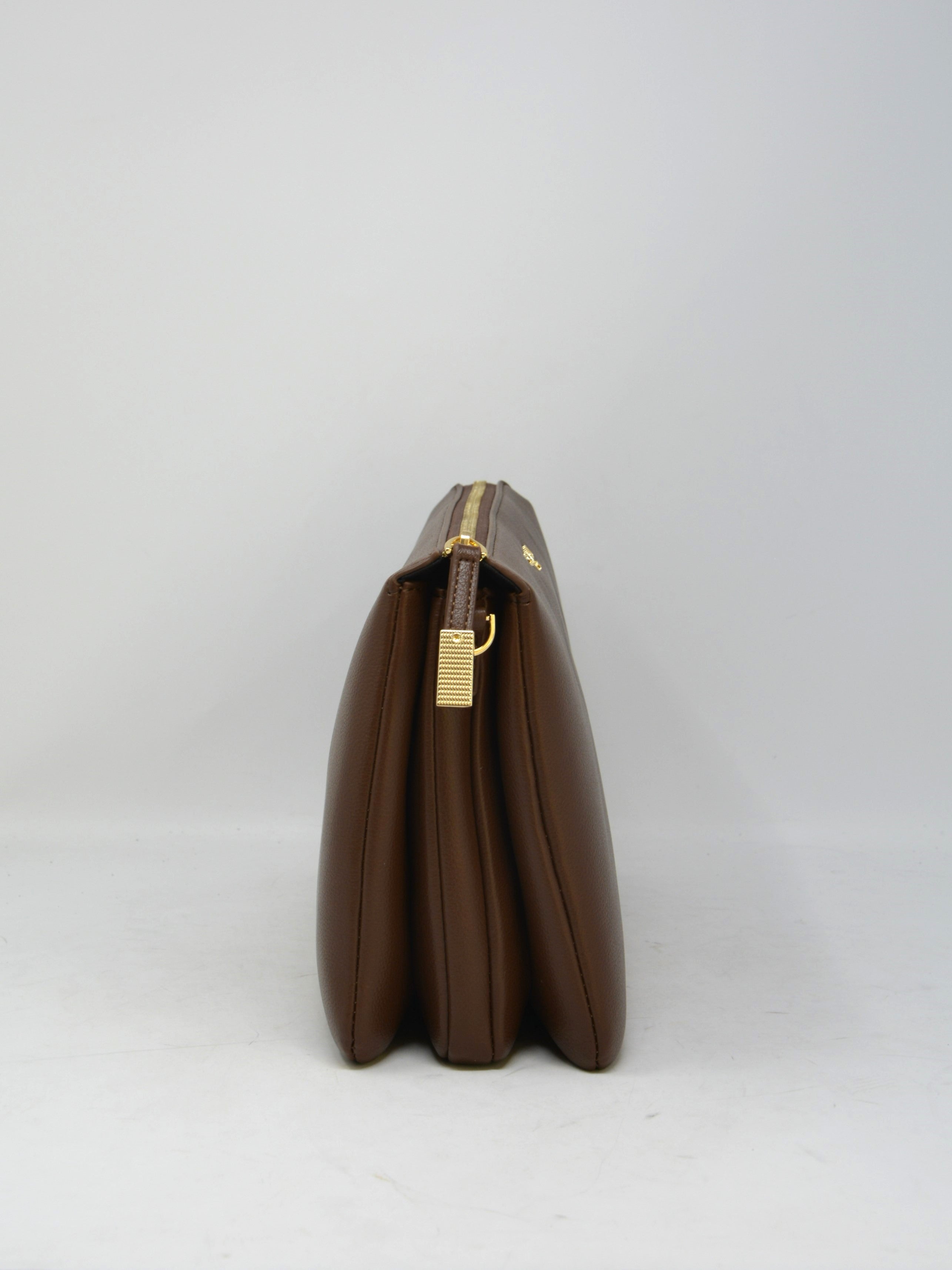 Regular pochette tracolla logata oro - GAC2433