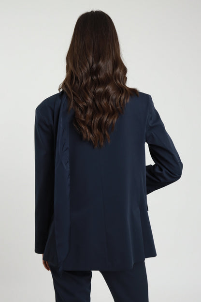 Giacca Over con Foulard - V_M10089