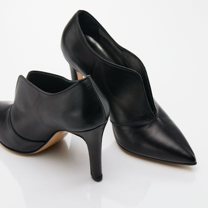 Decolletè accollata scollo a V - I2093