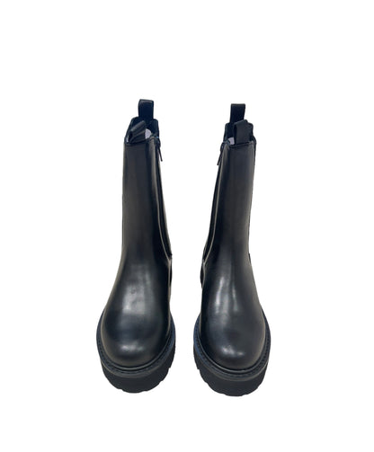 Beatles con cerniera ed elastici laterali nero -W326700