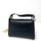 Minibag borchiette laterali pelle cracklè nero-94900N