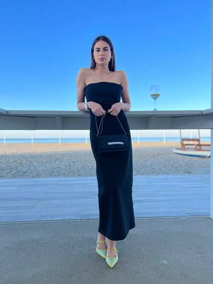 Slingback strass verde lime Gilda -AMANDA7