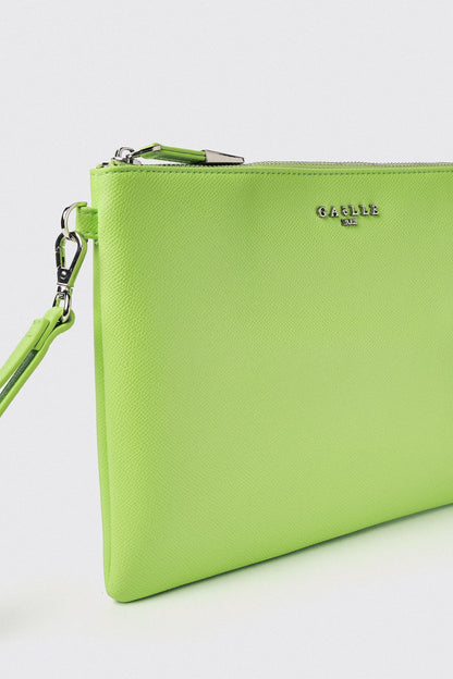 Reg pochette ecopelle logo in metallo- GAACW02100
