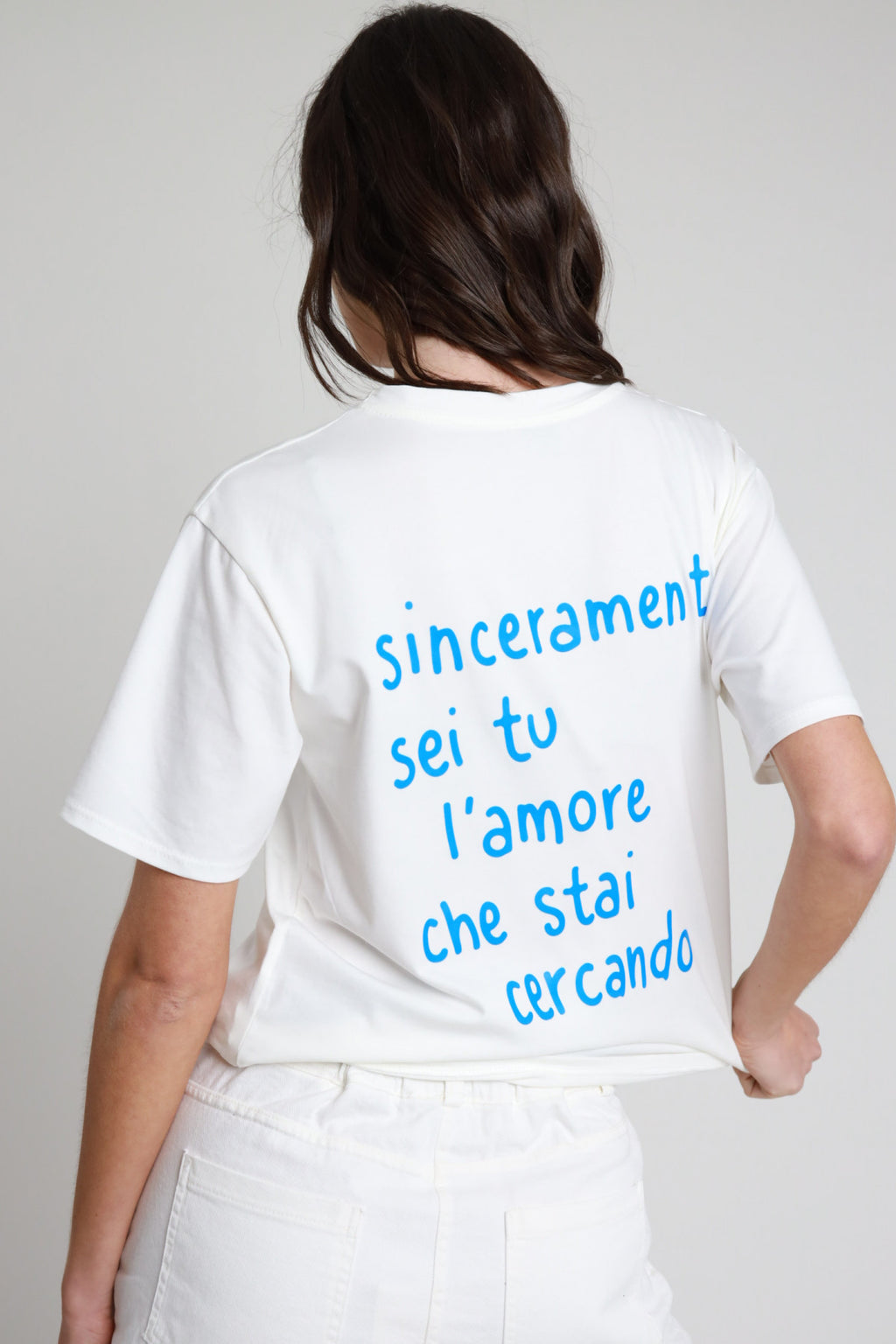 T-shirt "sinceramente" V_SI245M