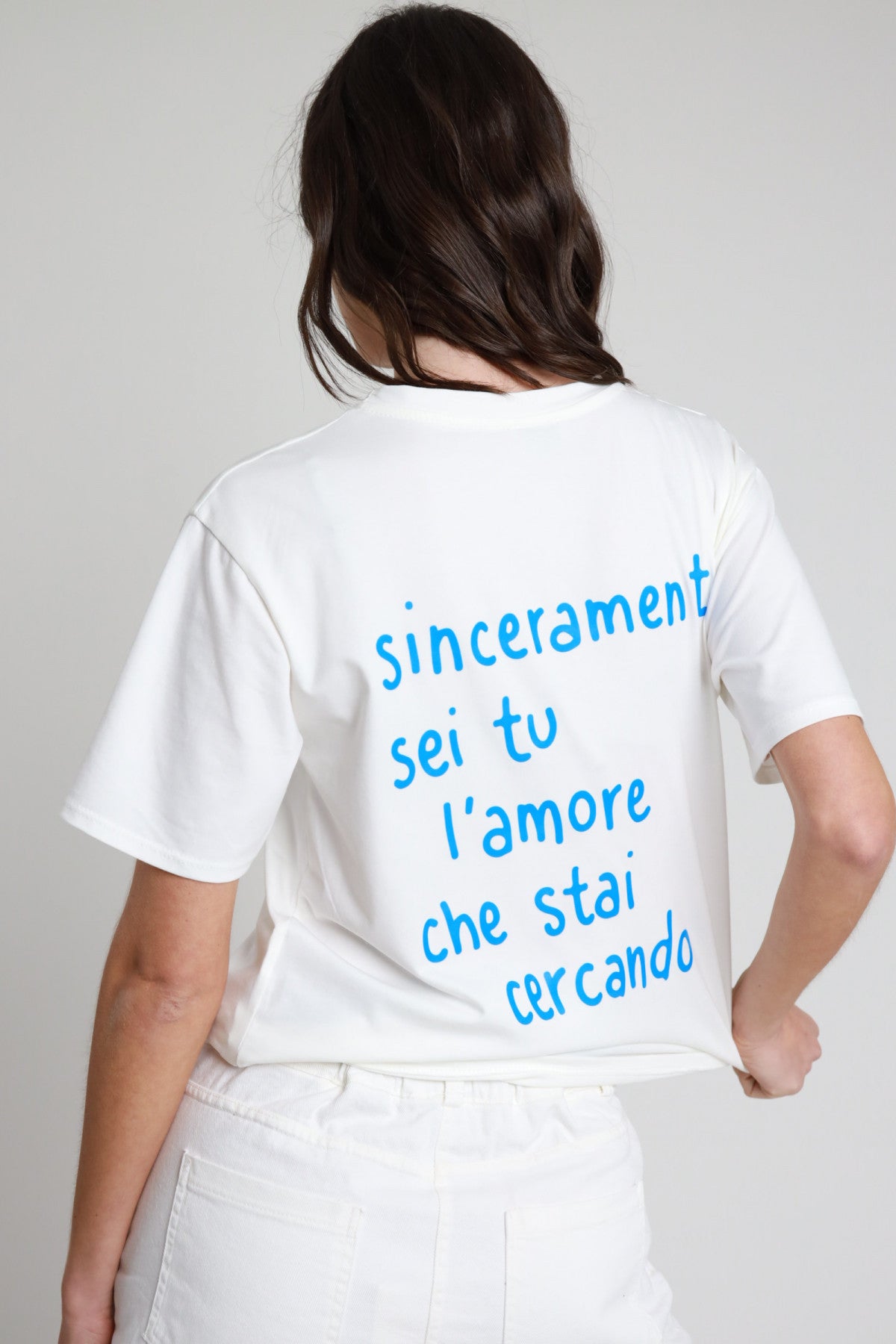 T-shirt "sinceramente" V_SI245M