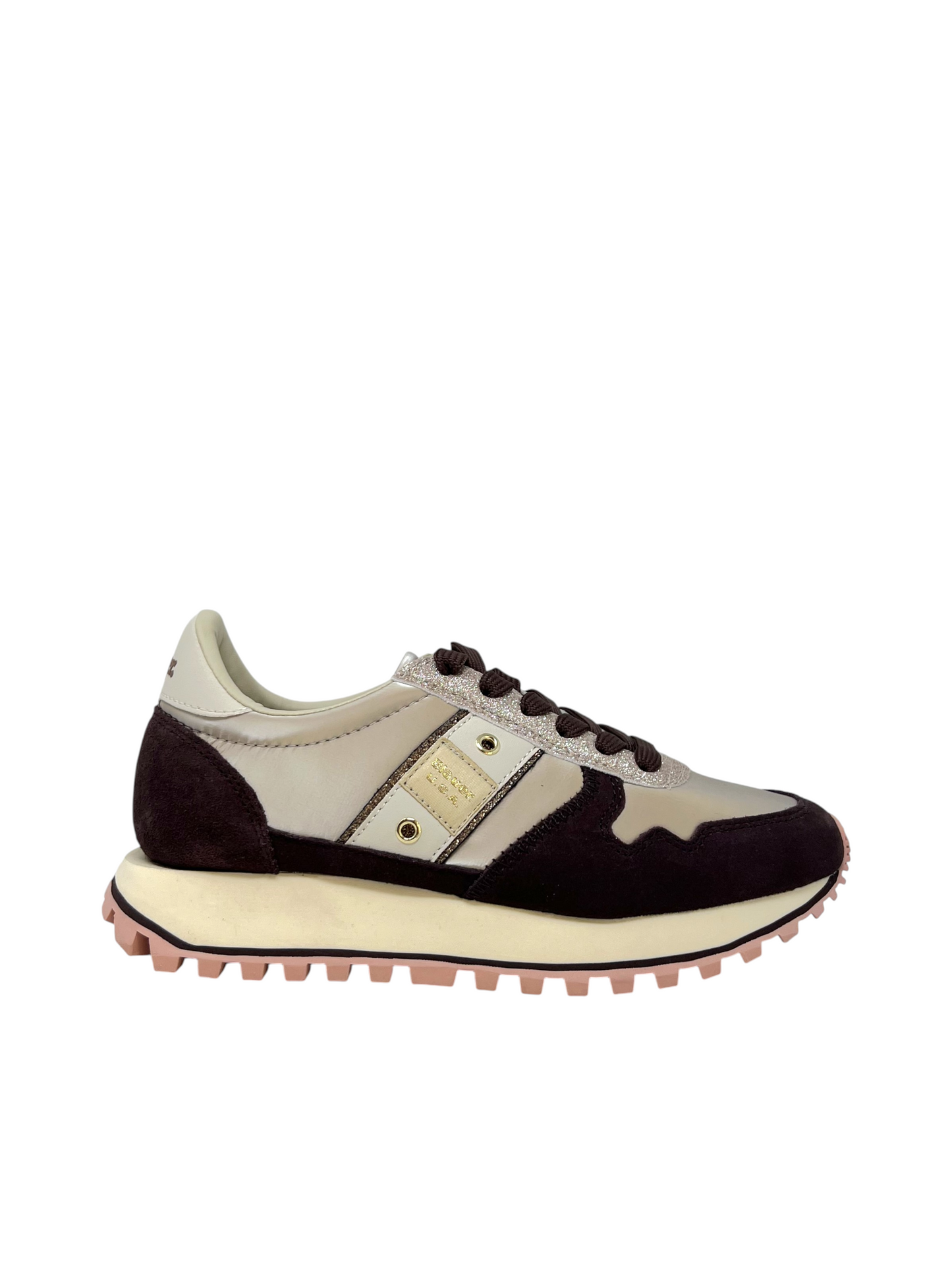 Sneaker Millen bordeaux/taupe - MILNYS