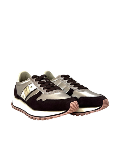 Sneaker Millen bordeaux/taupe - MILNYS