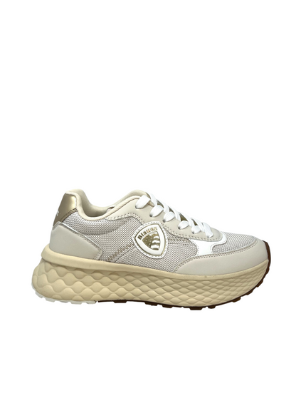 Sneaker Lynn tessuto cream - LYNCRE