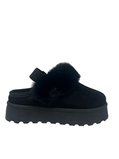 Slip on con pelo con elastico - UGG
