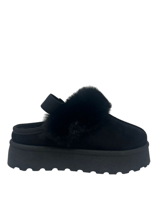 Slip on con pelo con elastico - UGG