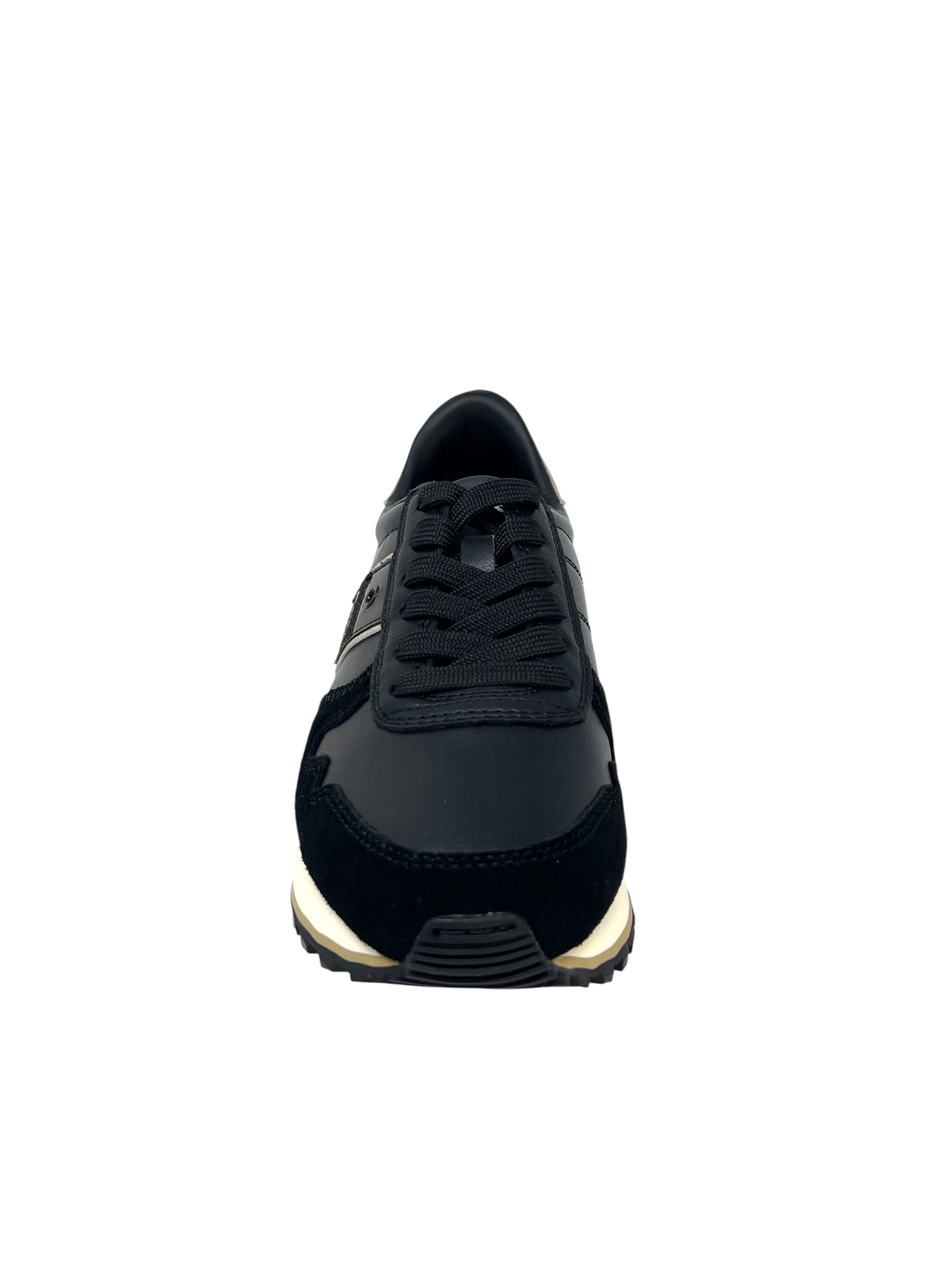 Sneaker Millen camoscio nero - MILBLK