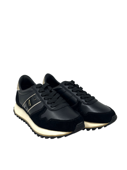 Sneaker Millen camoscio nero - MILBLK