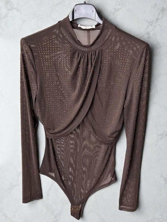 Body con strass - 0593